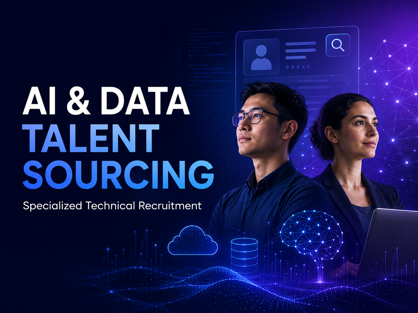 AI, data and machine learning services and talent